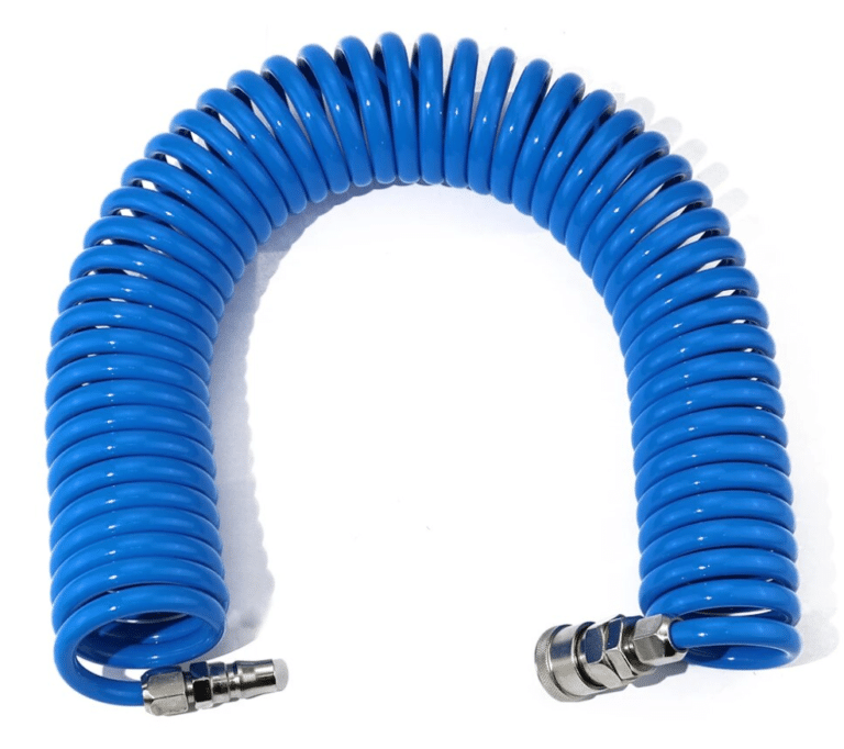 Spiral Recoil Pneumatic Air Hose With Fittings M Air Parts Australia